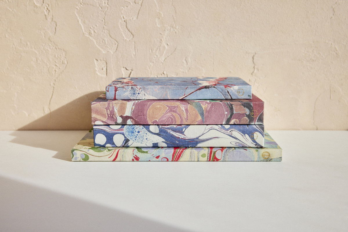 Marble Hardcover Journal (Lava Lamp)