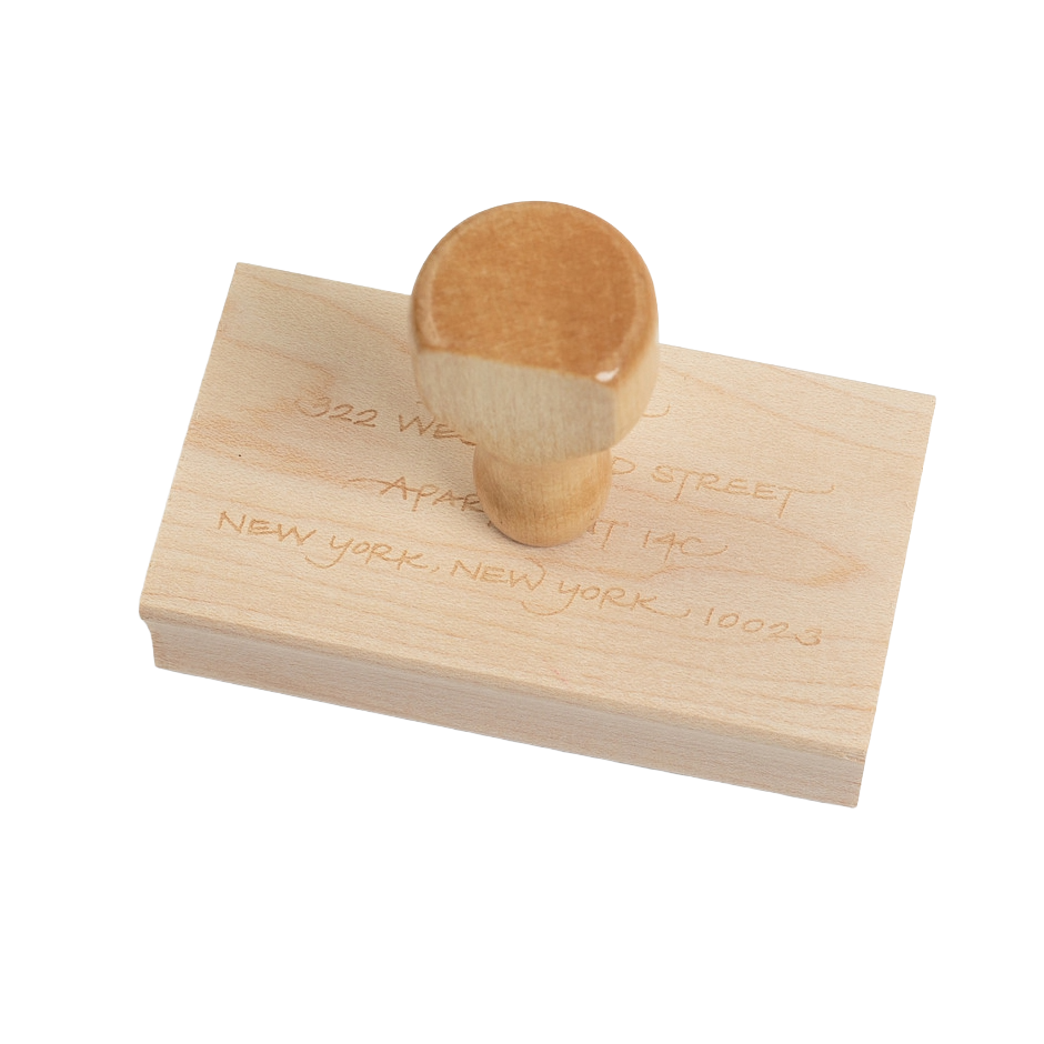 Custom Rubber Address Stamp
