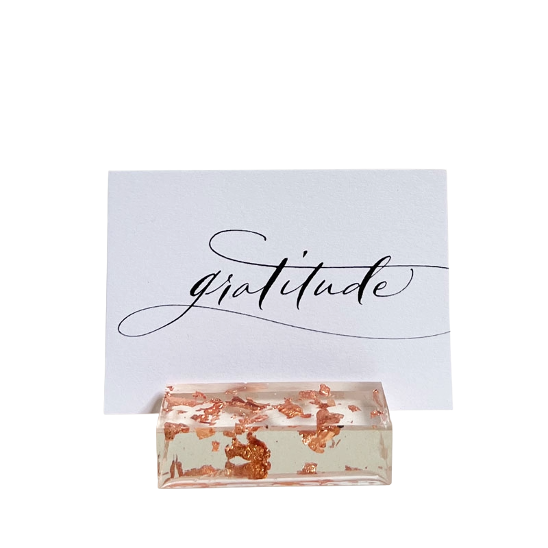 Resin Card Holder