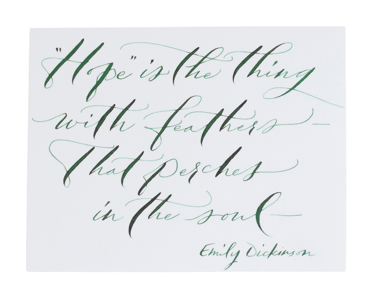 "Hope" is the thing