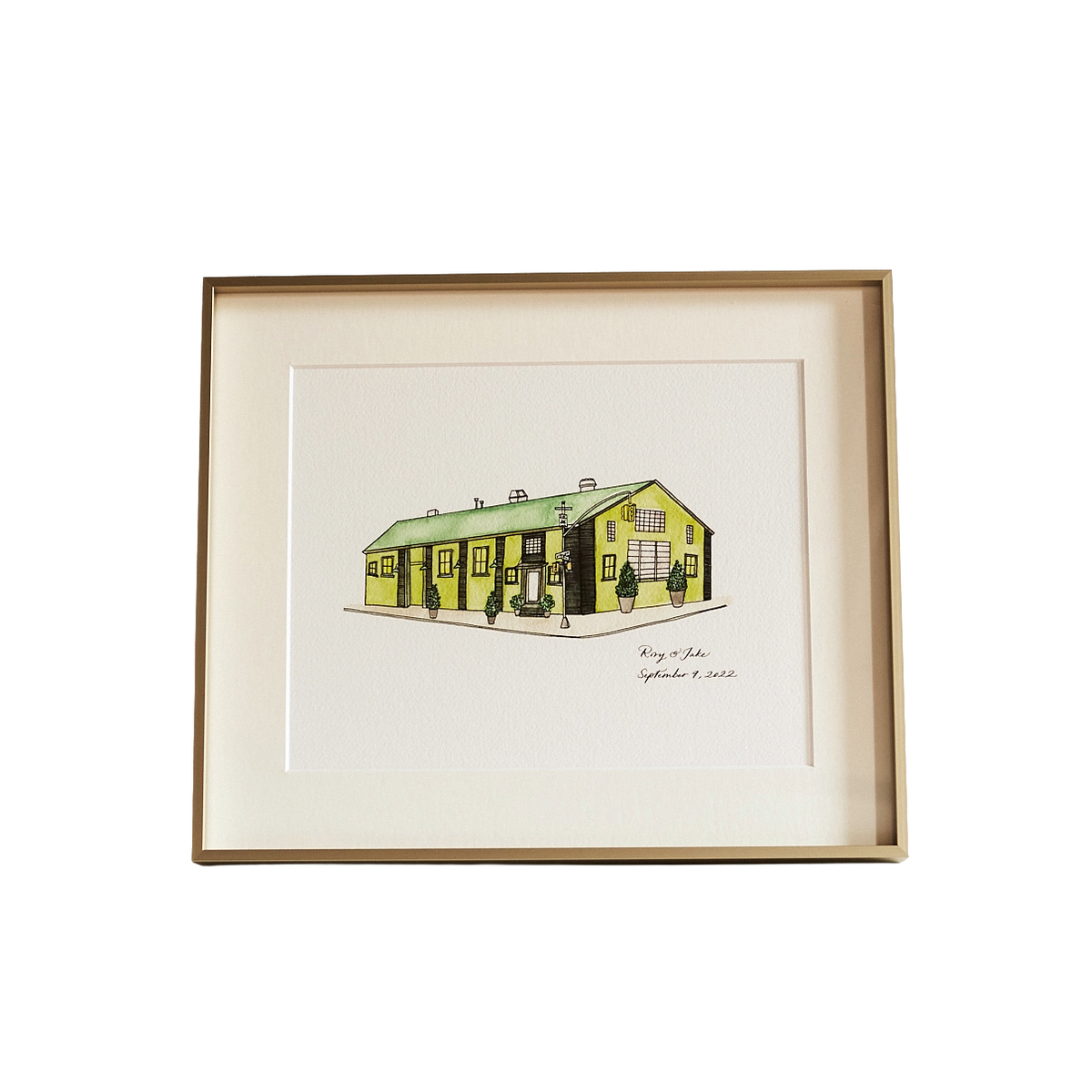 Wedding Venue Illustration
