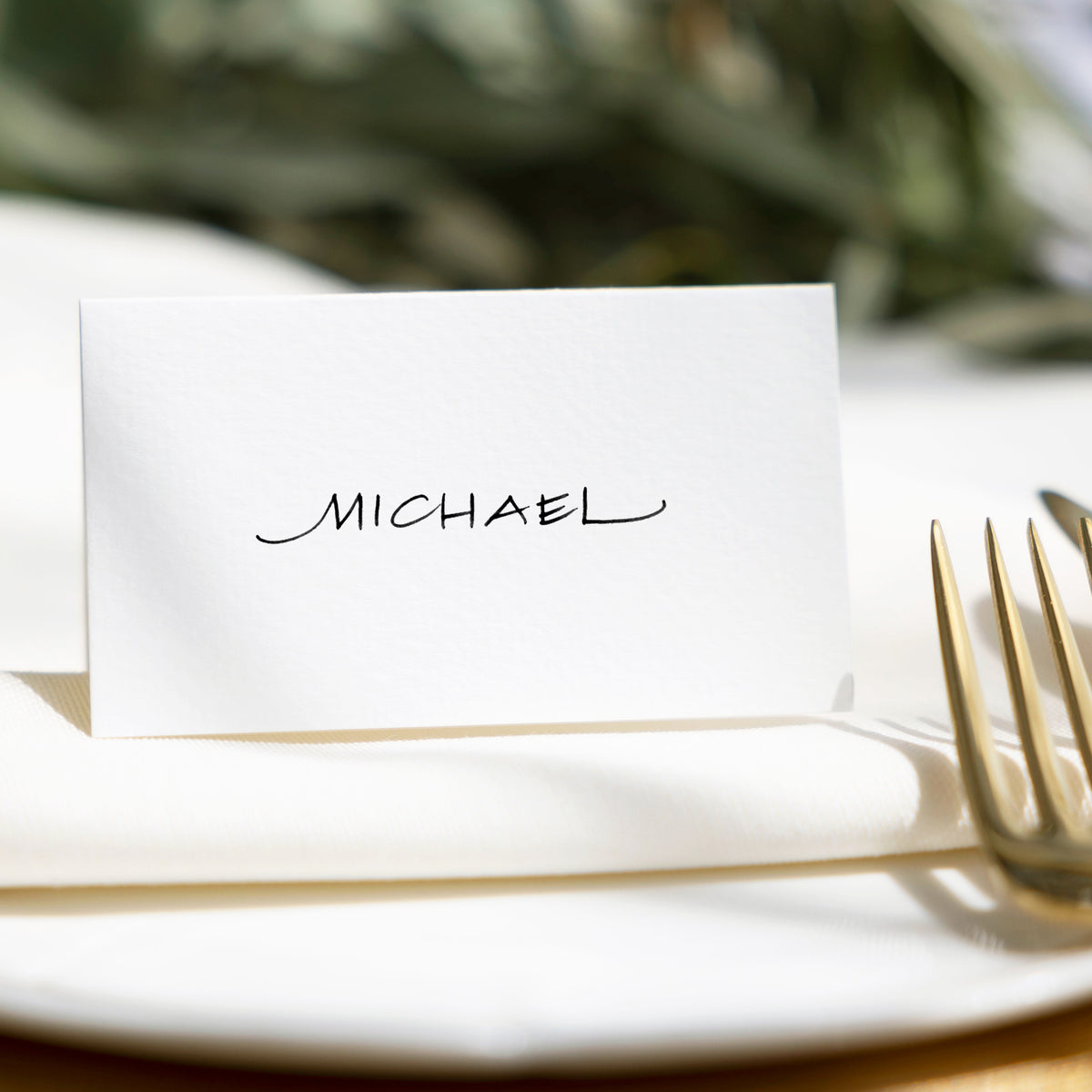 Place Card Calligraphy
