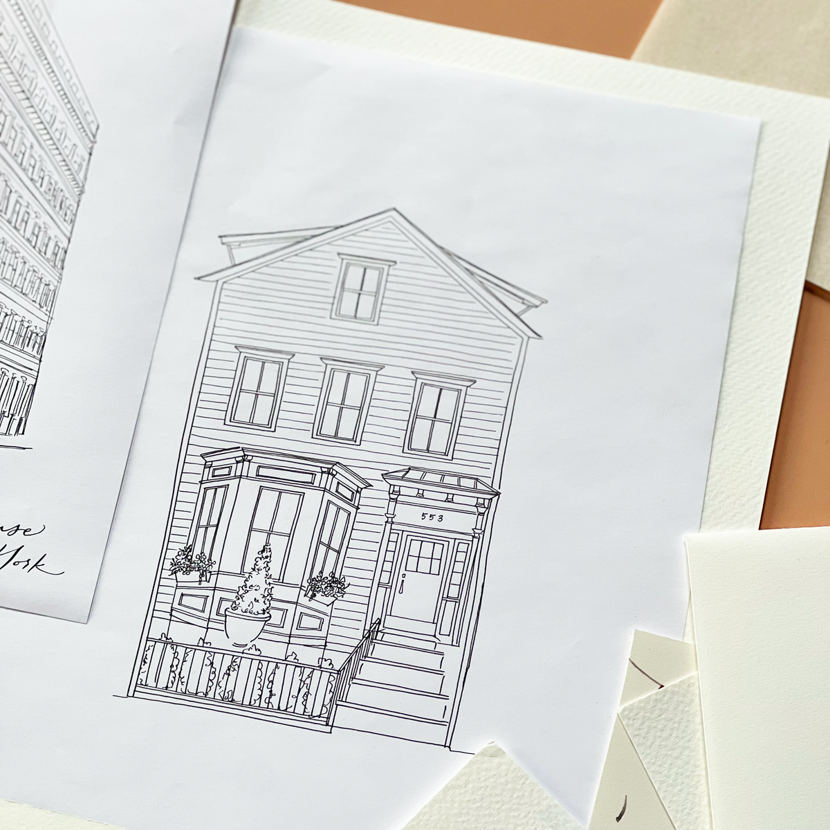 Custom House Illustration