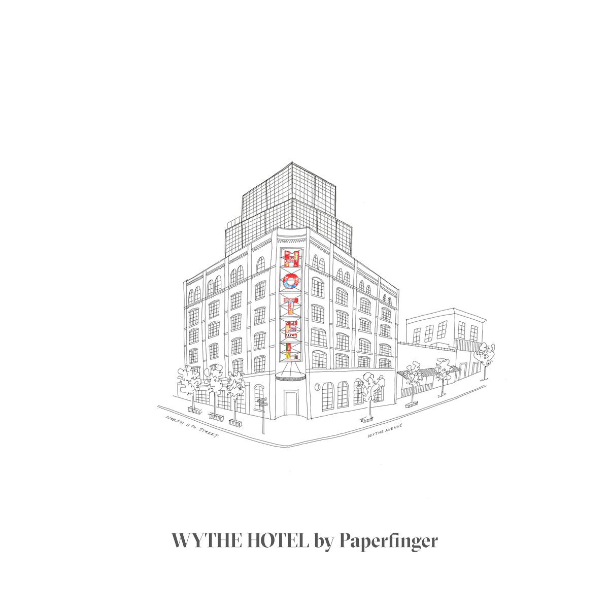 Wedding Venue Illustration