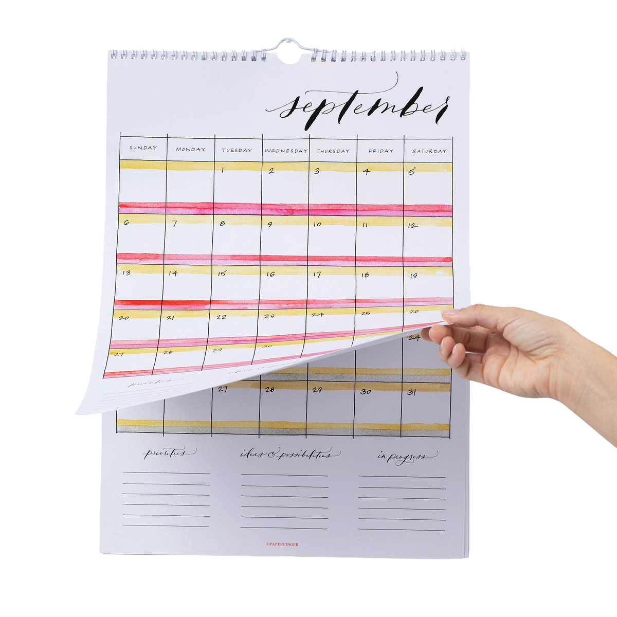 Watercolor Wall Calendar (2027 Preorder)
