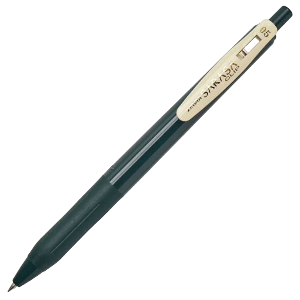 Sarasa Clip Pen (Green Black)