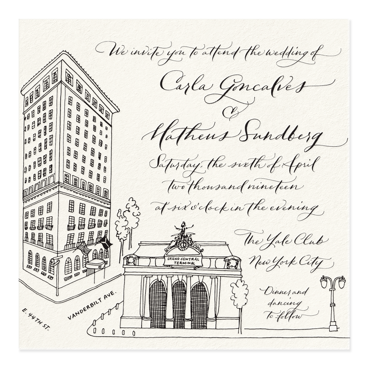 Yale Club Invitation
