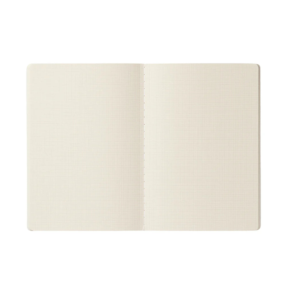 Blue Tiny-Grid Notebook