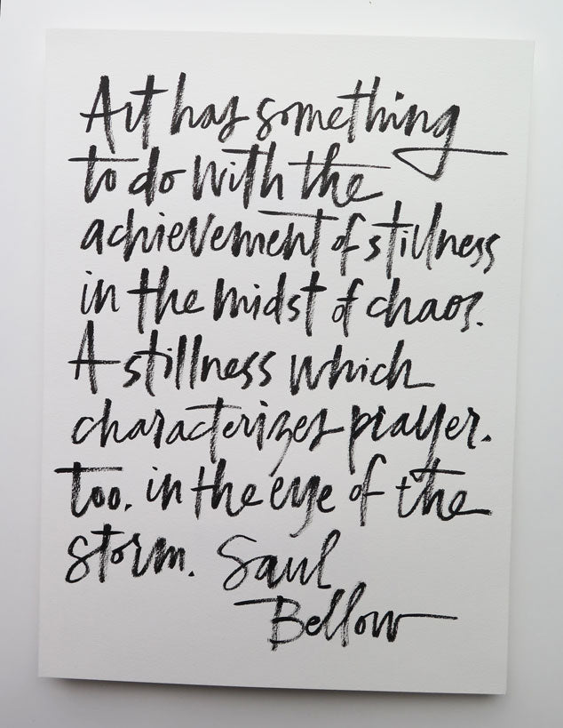 Calligraphy Commission - Original Artwork