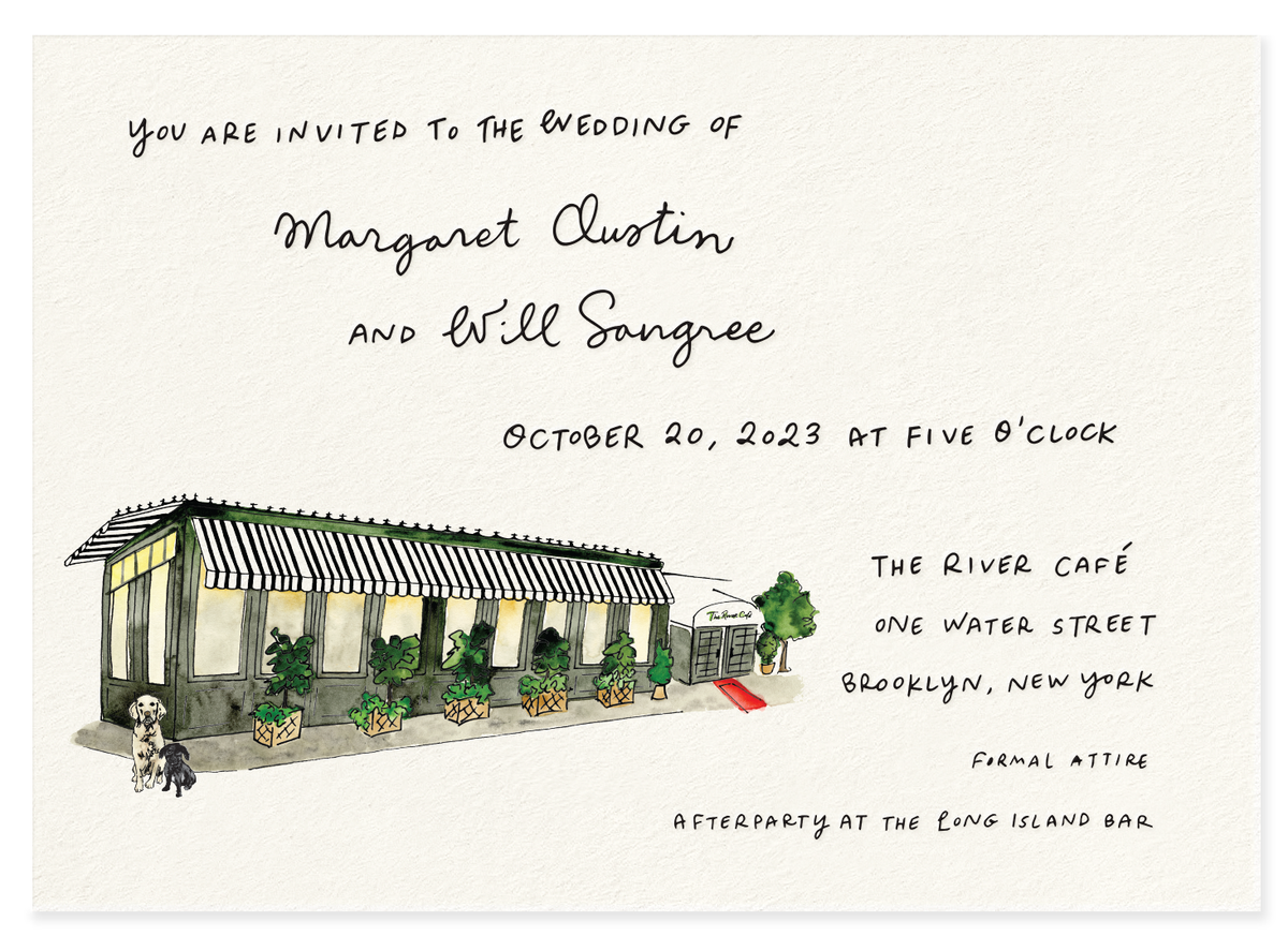 River Café Invitation