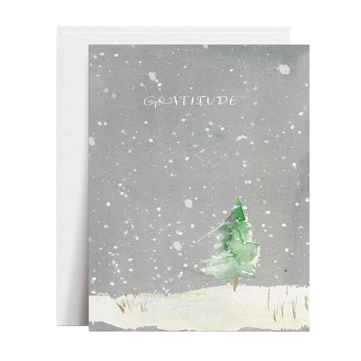 Snowy Meadow Gratitude