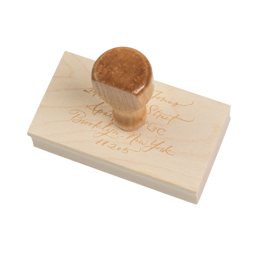 Custom Rubber Address Stamp