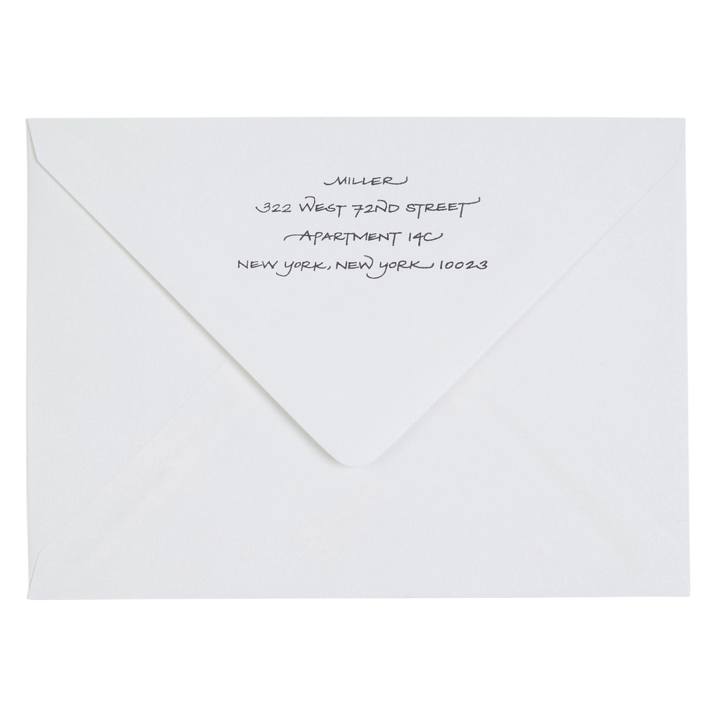 Custom Rubber Address Stamp