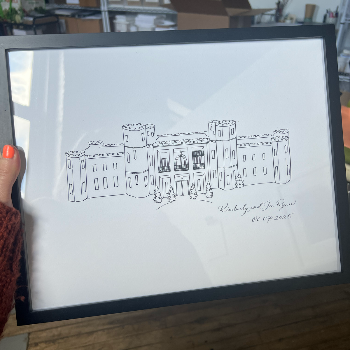 Custom House Illustration