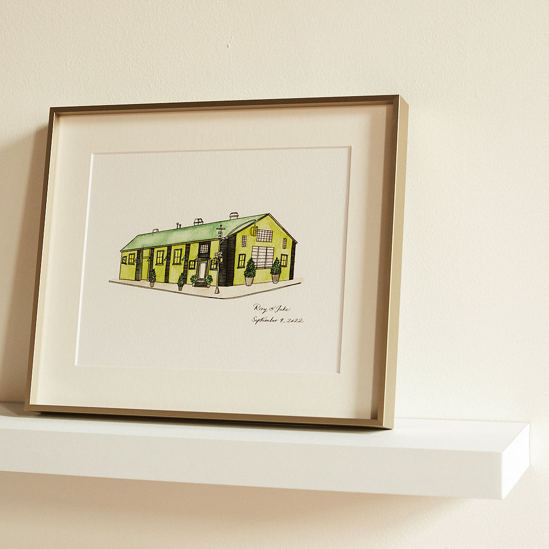 Wedding Venue Illustration