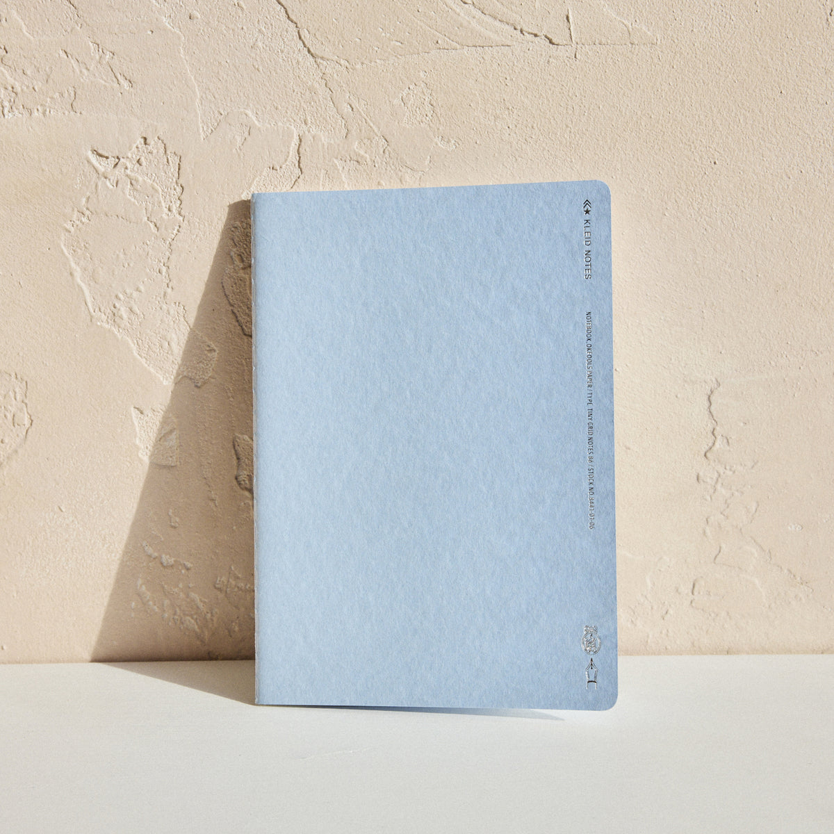 Blue Tiny-Grid Notebook
