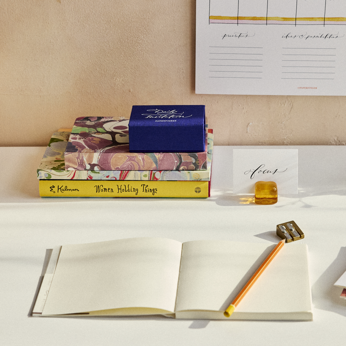 Square Cotton Notebook (5.75")
