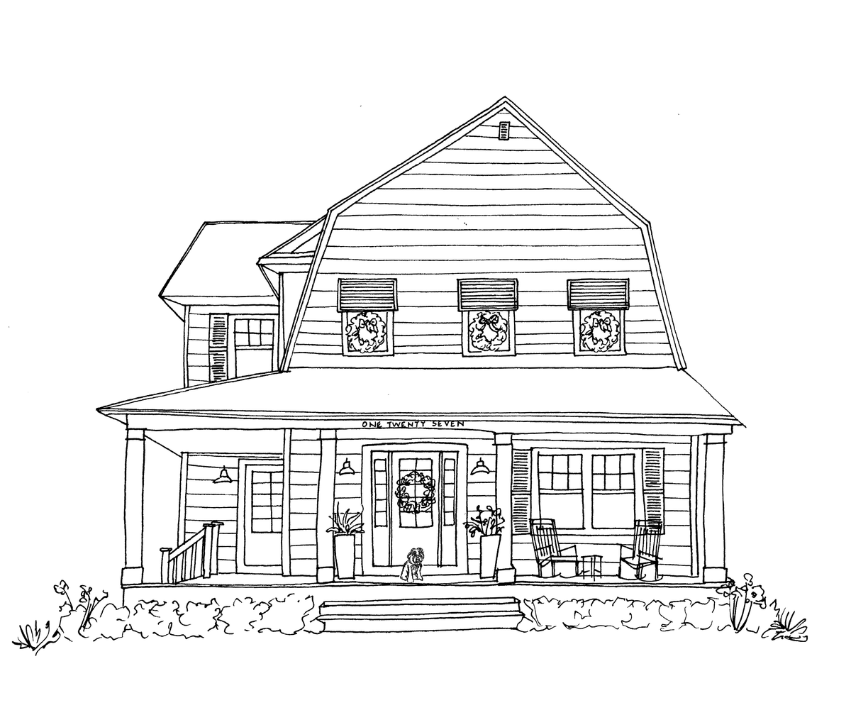 Custom House Illustration