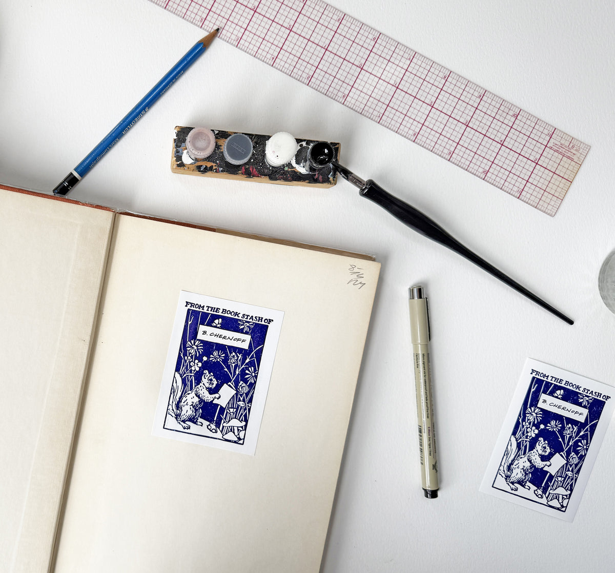 Letterpress Bookplates