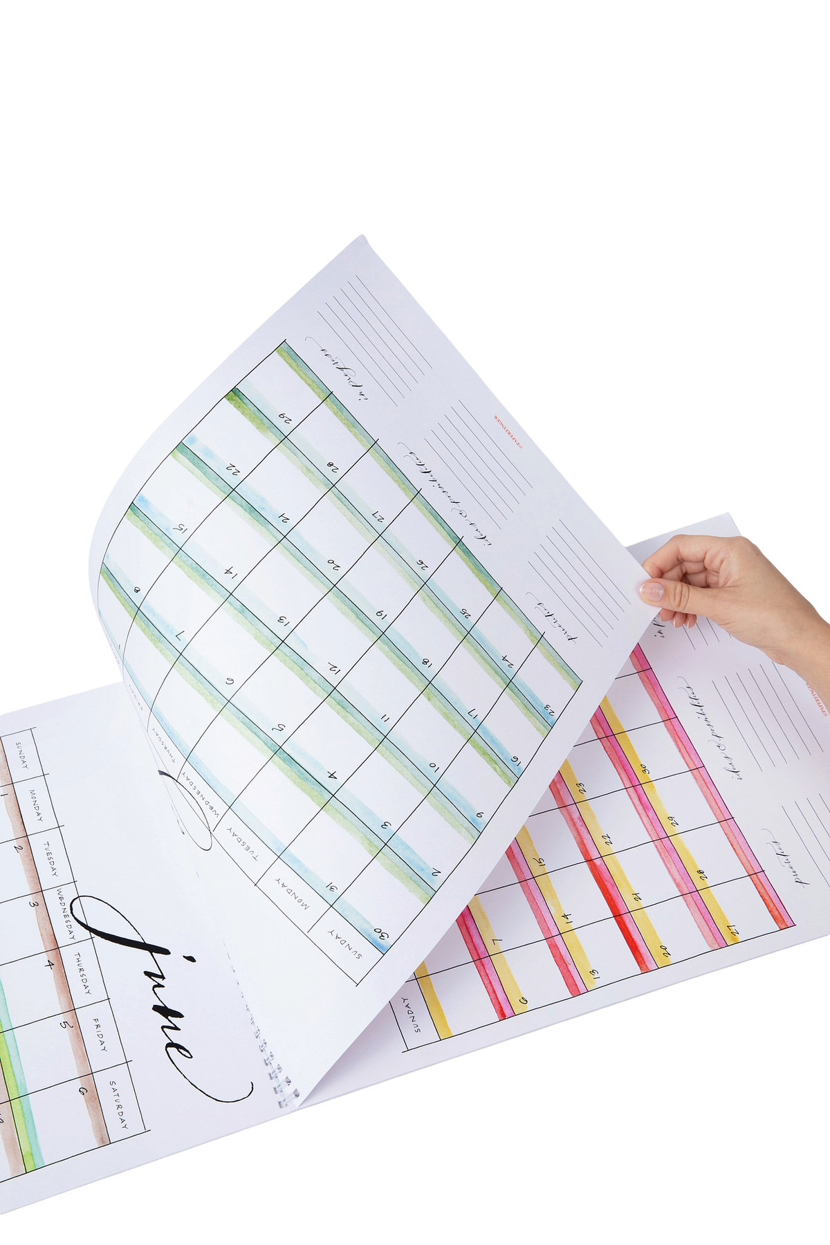 Watercolor Wall Calendar (2027 Preorder)