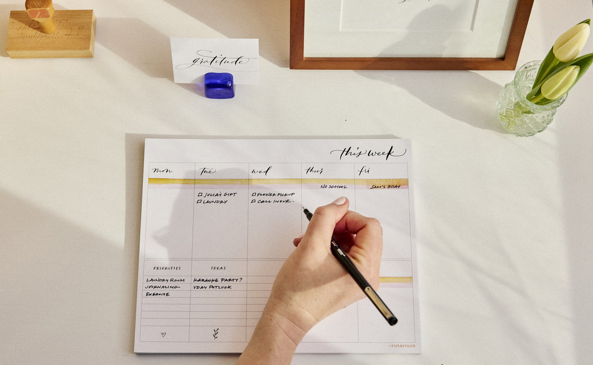 Weekly Planner Notepad