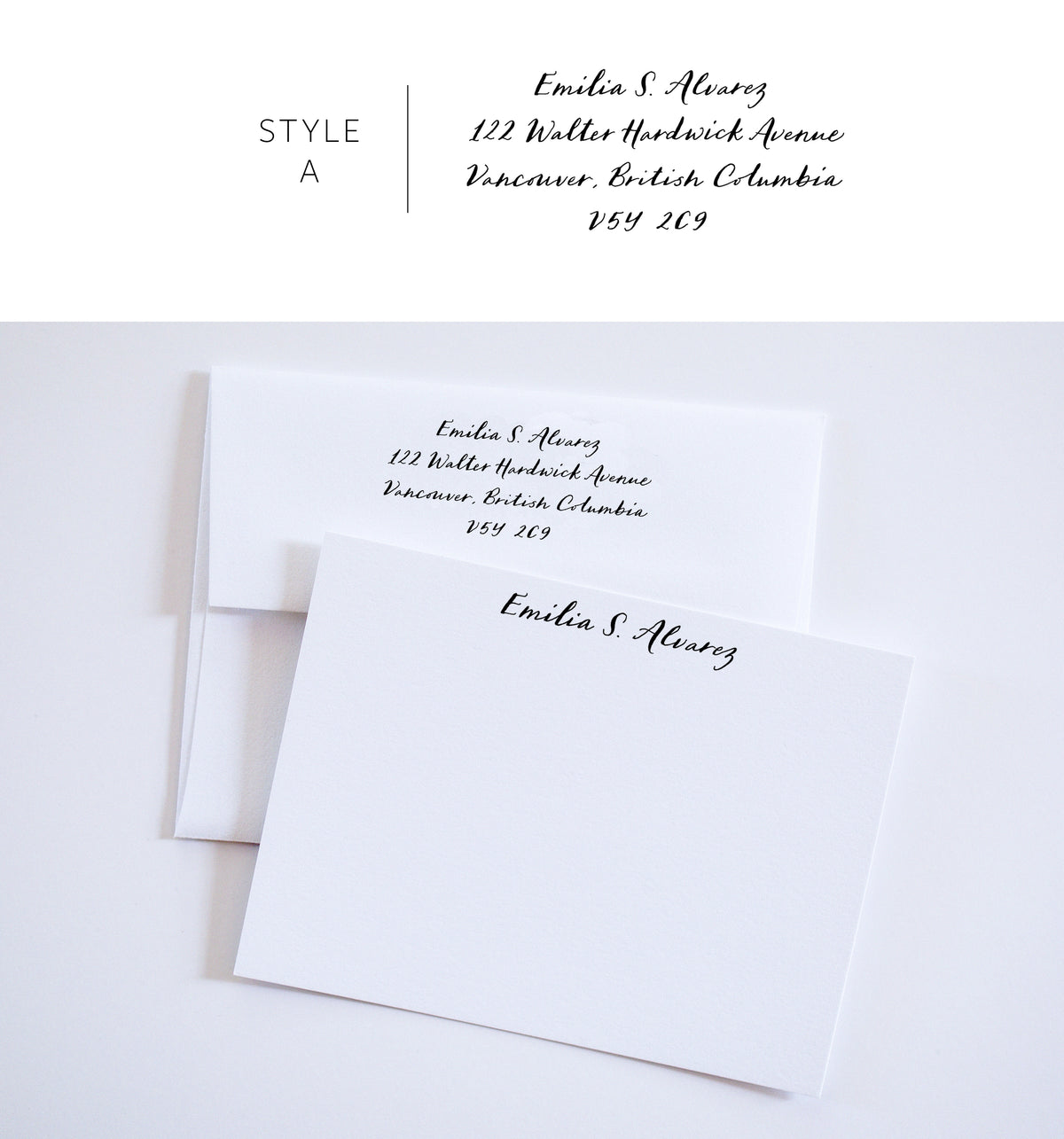 Custom Stationery Set