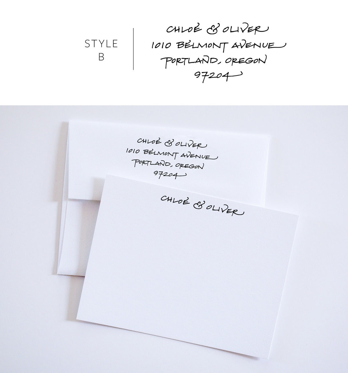 Custom Stationery Set