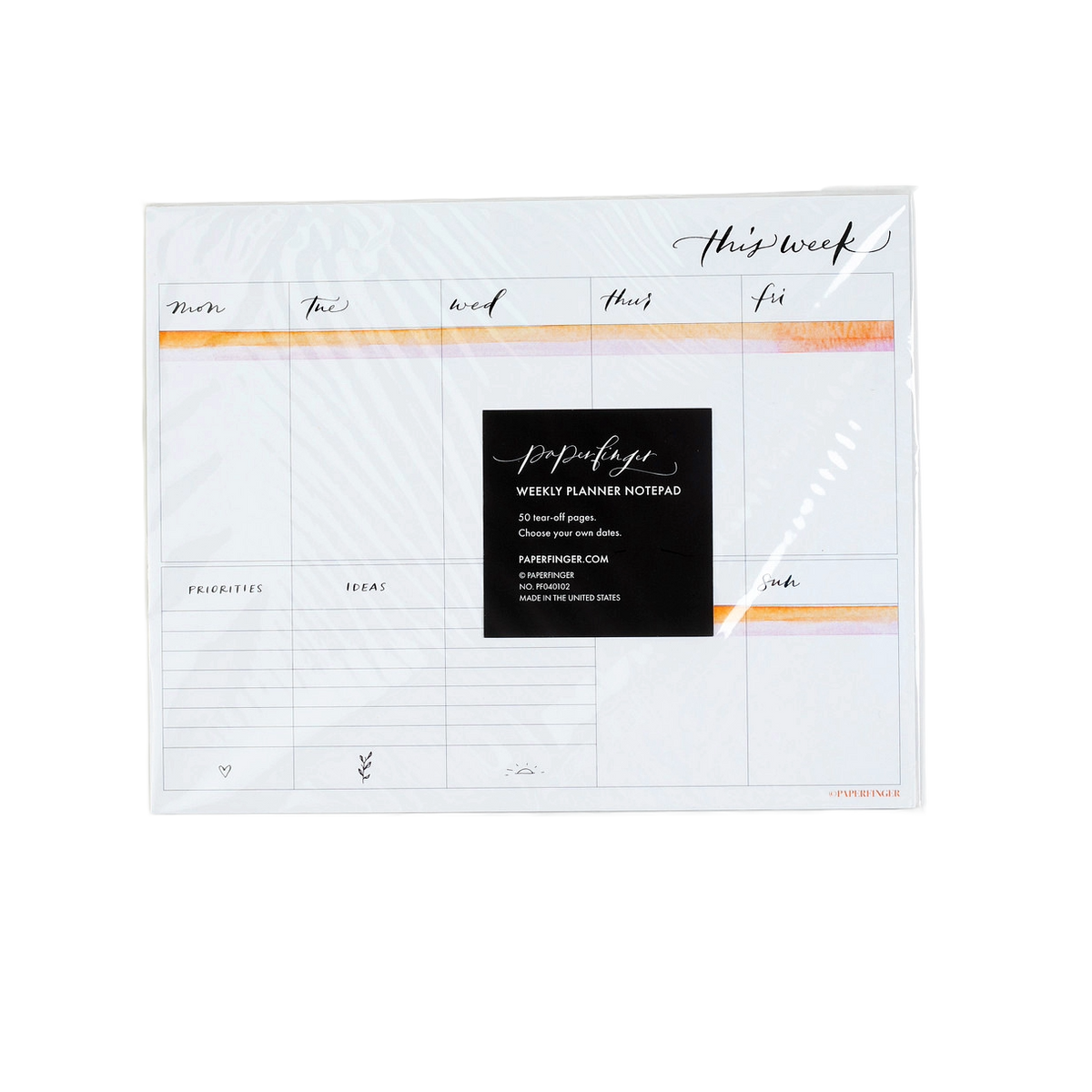 Weekly Planner Notepad