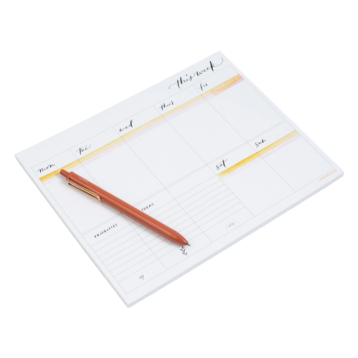Weekly Planner Notepad