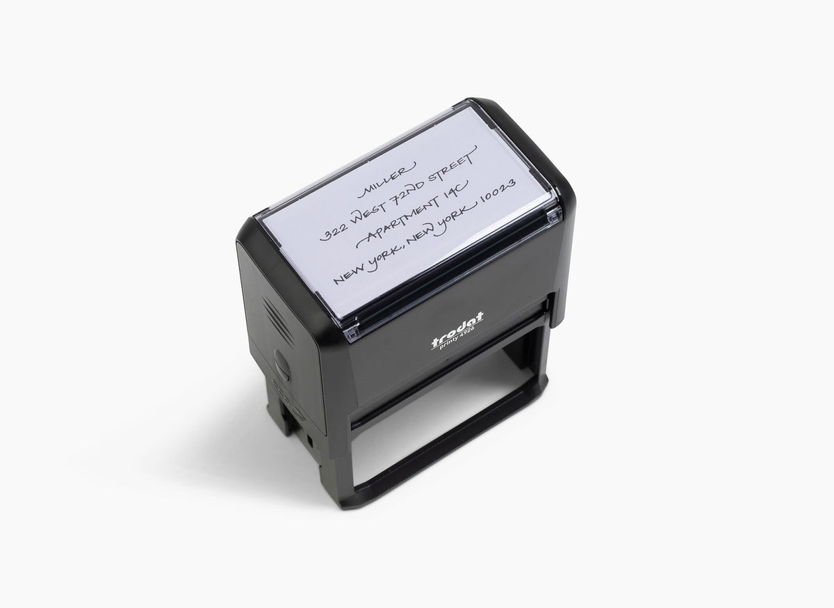 Custom Self-Inking Address Stamp